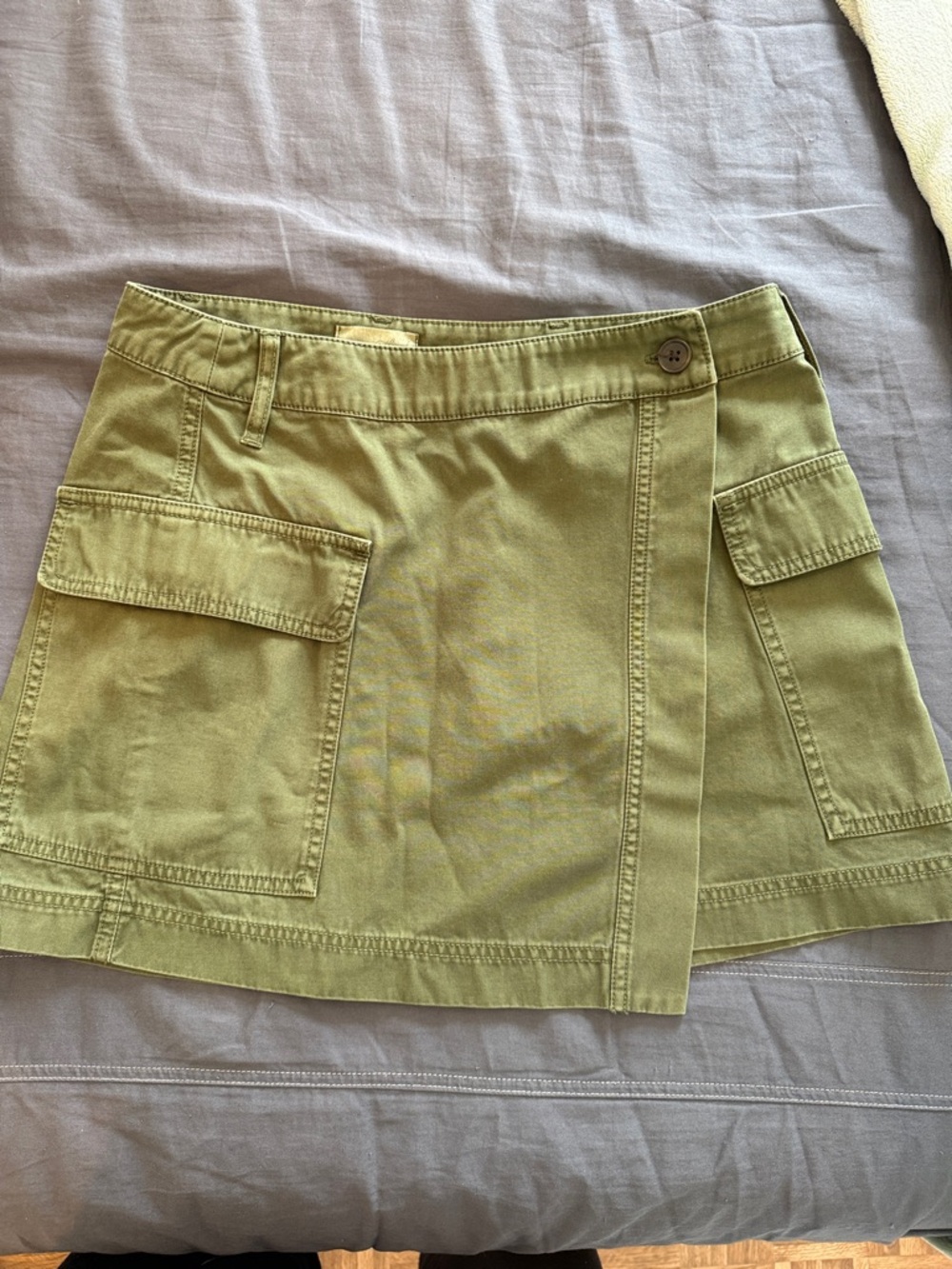 Universal Thread Olive Utility Mini Skirt